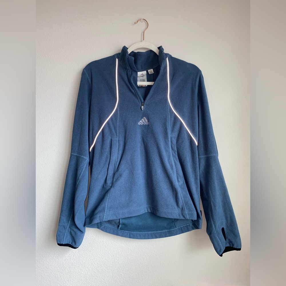Vintage Adidas quarter zip sweater